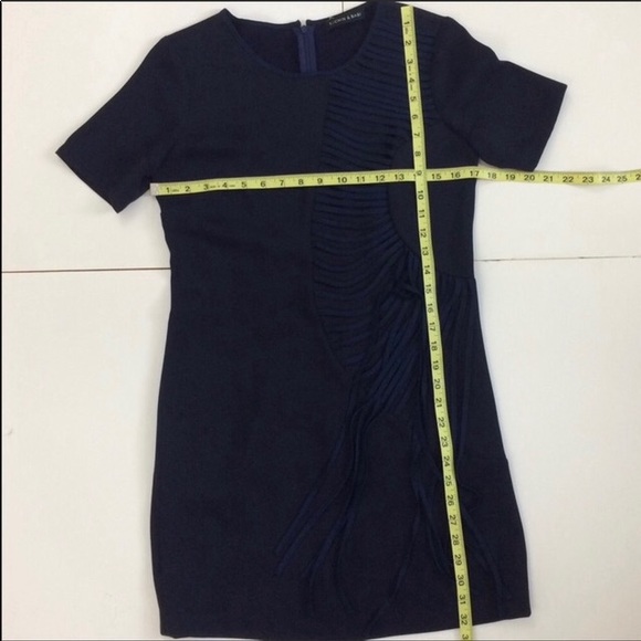 Anthropologie Sachin + Babi Cocktail Dress Navy - Picture 6 of 9